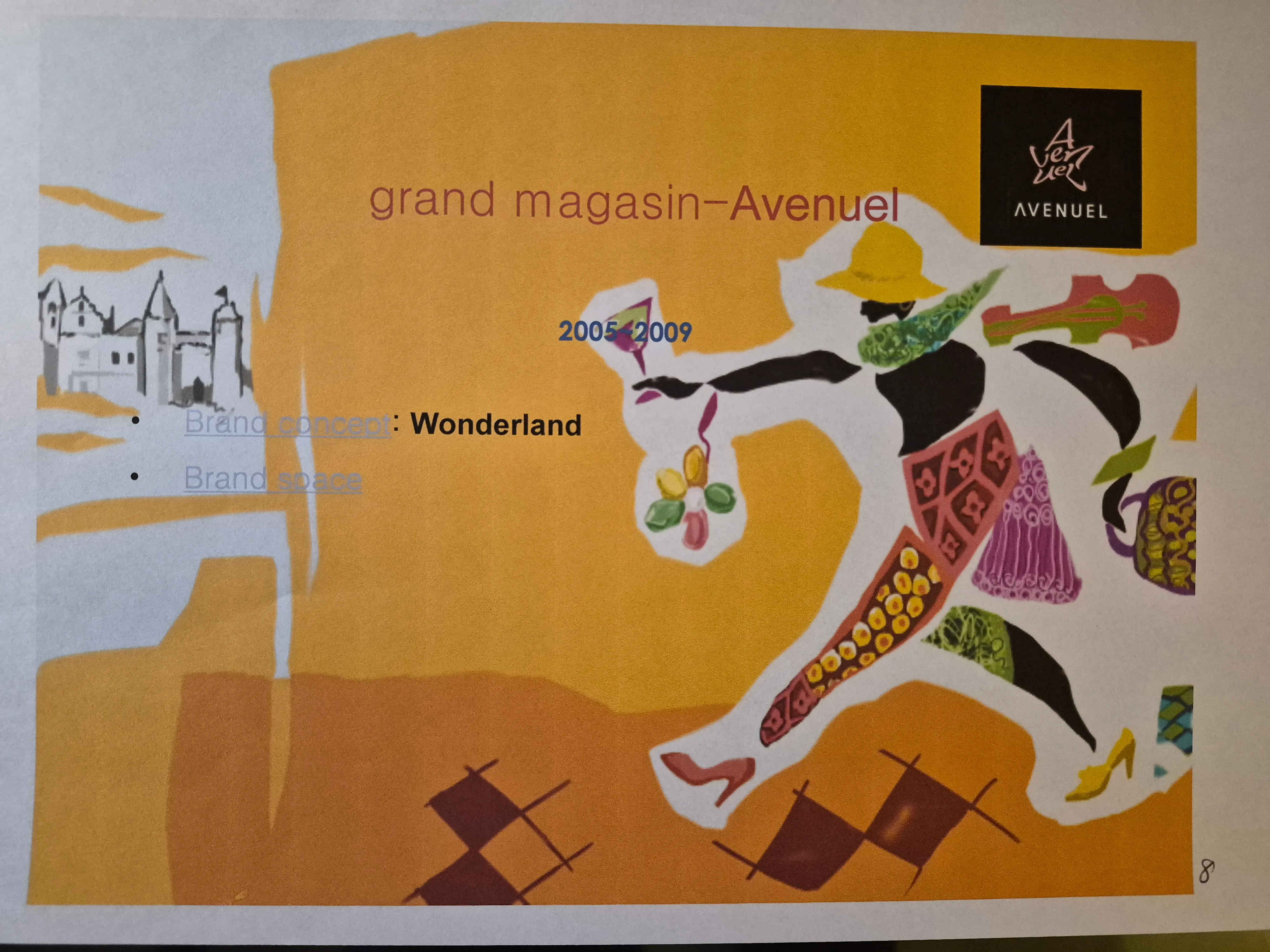 AVENUEL Wonderland brand space visual art by Artani (2007)
